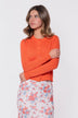 Chloe Cardigan (Deep Coral)