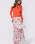 Chloe Cardigan (Deep Coral) - Top - Yakira Bella
