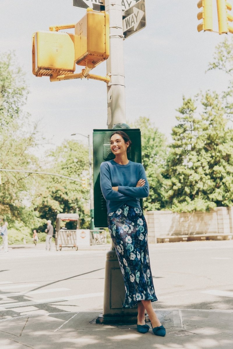 Christa Skirt (Black Ground) - Skirt - Yakira Bella