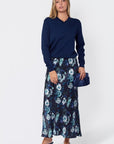 Christa Skirt (Black Ground) - Skirt - Yakira Bella