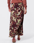 Christa Skirt (Burgundy Ground) - Skirt - Yakira Bella