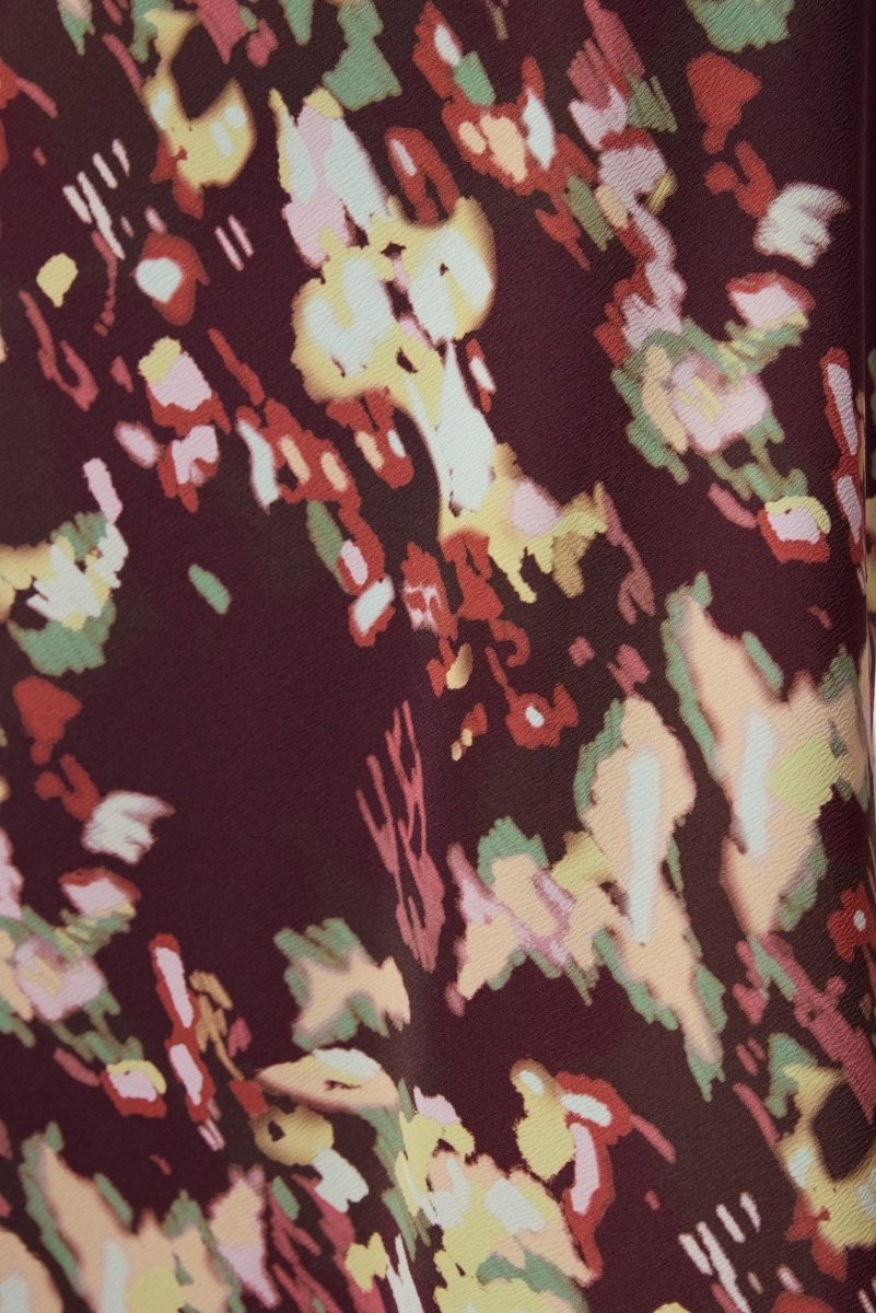 Christa Skirt (Burgundy Ground) - Skirt - Yakira Bella