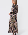 Christine Dress (Black Pattern) - Dress - Yakira Bella