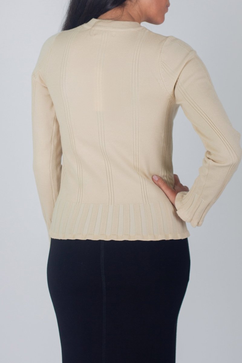 CLAIRE TOP (BEIGE) - Top - Yakira Bella