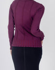 CLAIRE TOP (BURGUNDY) - Top - Yakira Bella