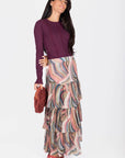 Claire Top (Burgundy) - Top - Yakira Bella