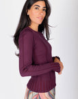 Claire Top (Burgundy) - Top - Yakira Bella