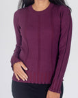 CLAIRE TOP (BURGUNDY) - Top - Yakira Bella