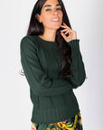 Claire Top (Dark Green) - Top - Yakira Bella