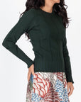 CLAIRE TOP (DARK GREEN) - Top - Yakira Bella