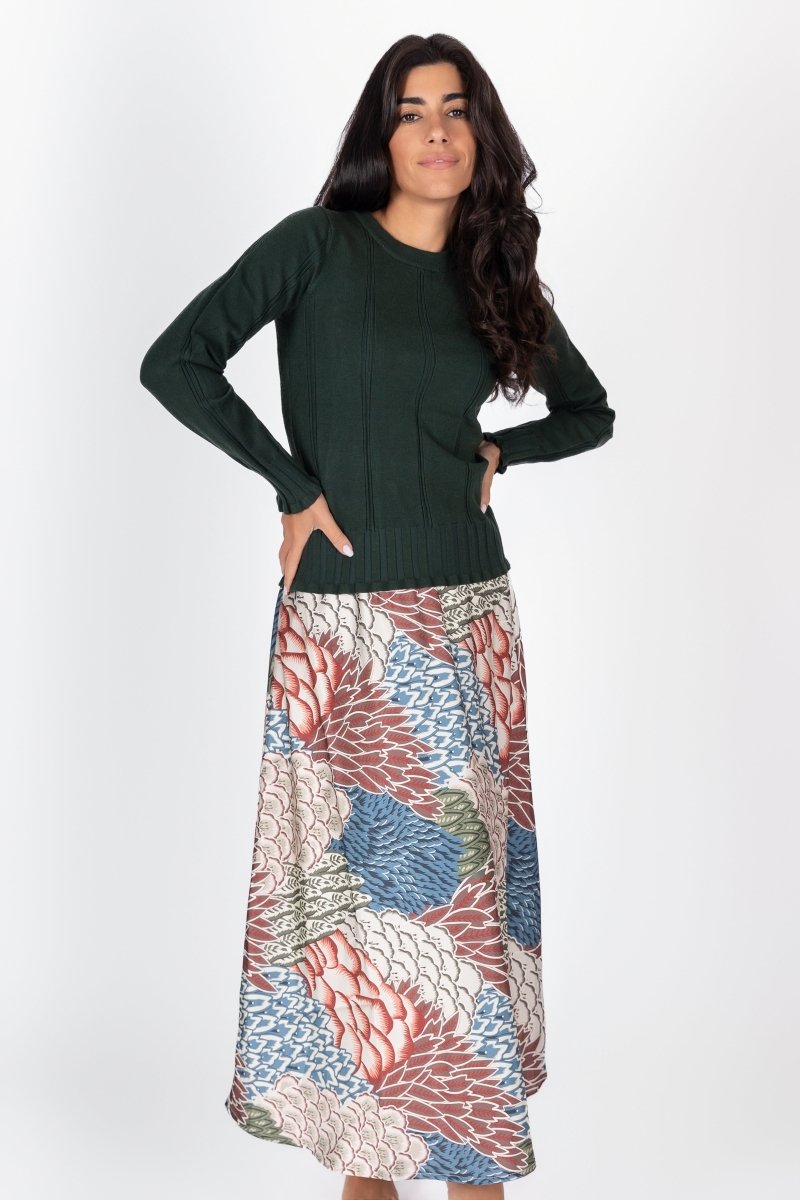 CLAIRE TOP (DARK GREEN) - Top - Yakira Bella