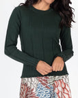 CLAIRE TOP (DARK GREEN) - Top - Yakira Bella