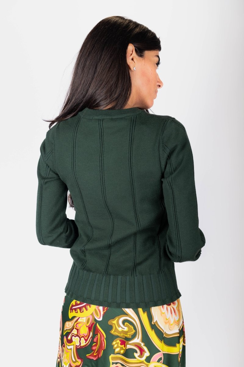 Claire Top (Dark Green) - Top - Yakira Bella