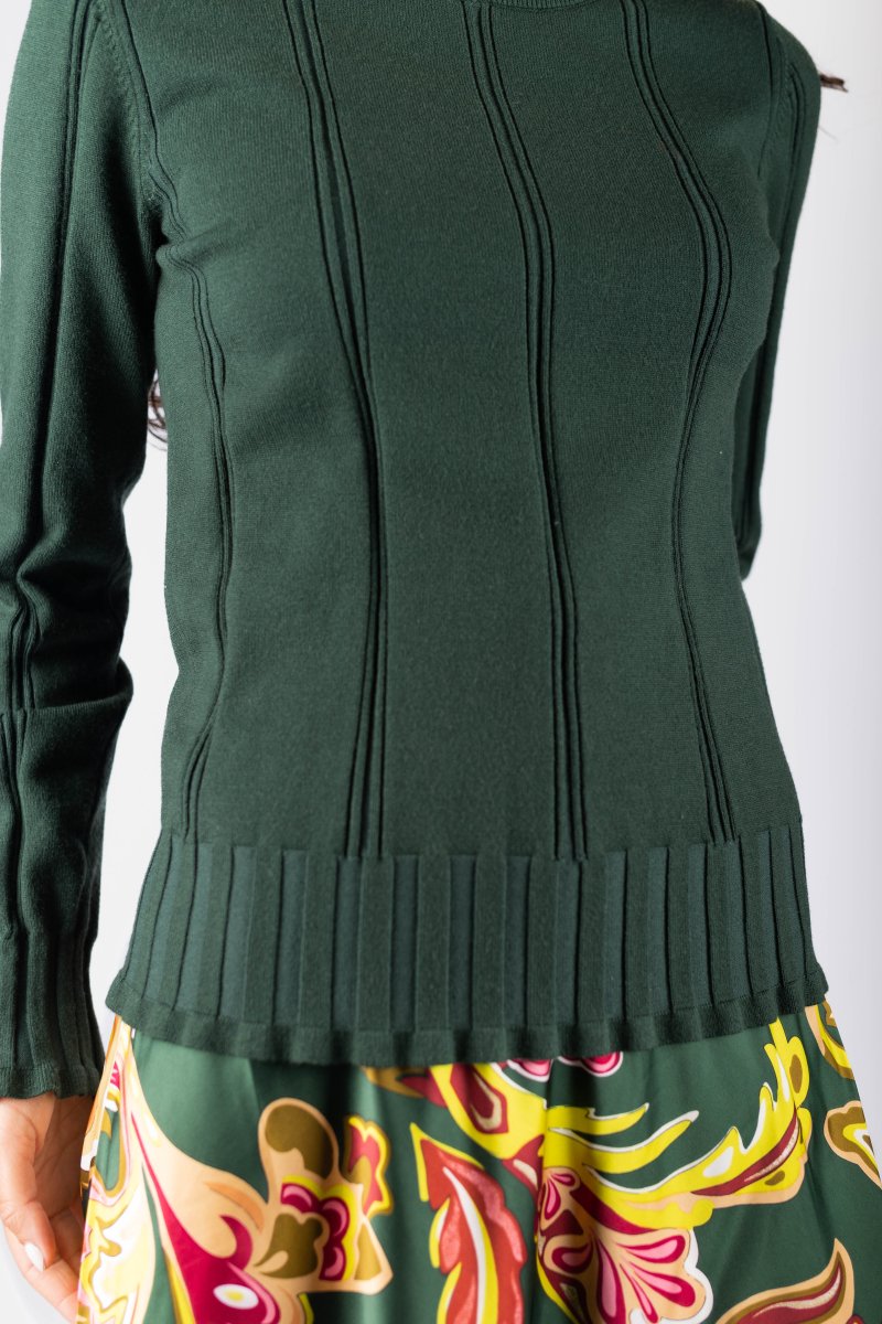 Claire Top (Dark Green) - Top - Yakira Bella