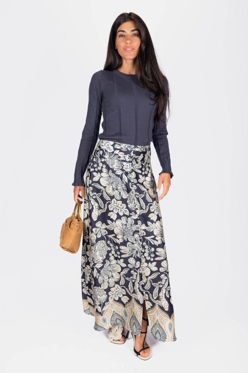 Claire Top (Dark Grey) - Top - Yakira Bella