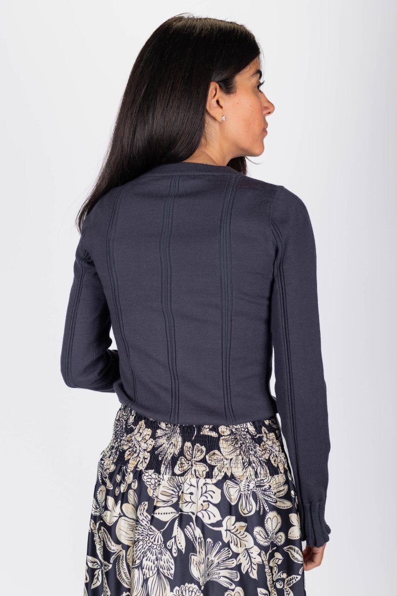 Claire Top (Dark Grey) - Top - Yakira Bella