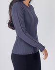 CLAIRE TOP (DARK GREY) - Top - Yakira Bella