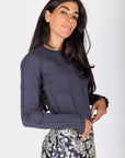 Claire Top (Dark Grey) - Top - Yakira Bella