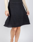 CLARA SKIRT (BLACK) 23" - Skirt - Yakira Bella