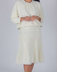 CLARA SKIRT (CREAM) 23" - Skirt - Yakira Bella