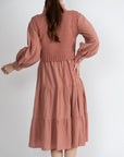 CLARISE DRESS (DUSTY ROSE) - Dress - Yakira Bella