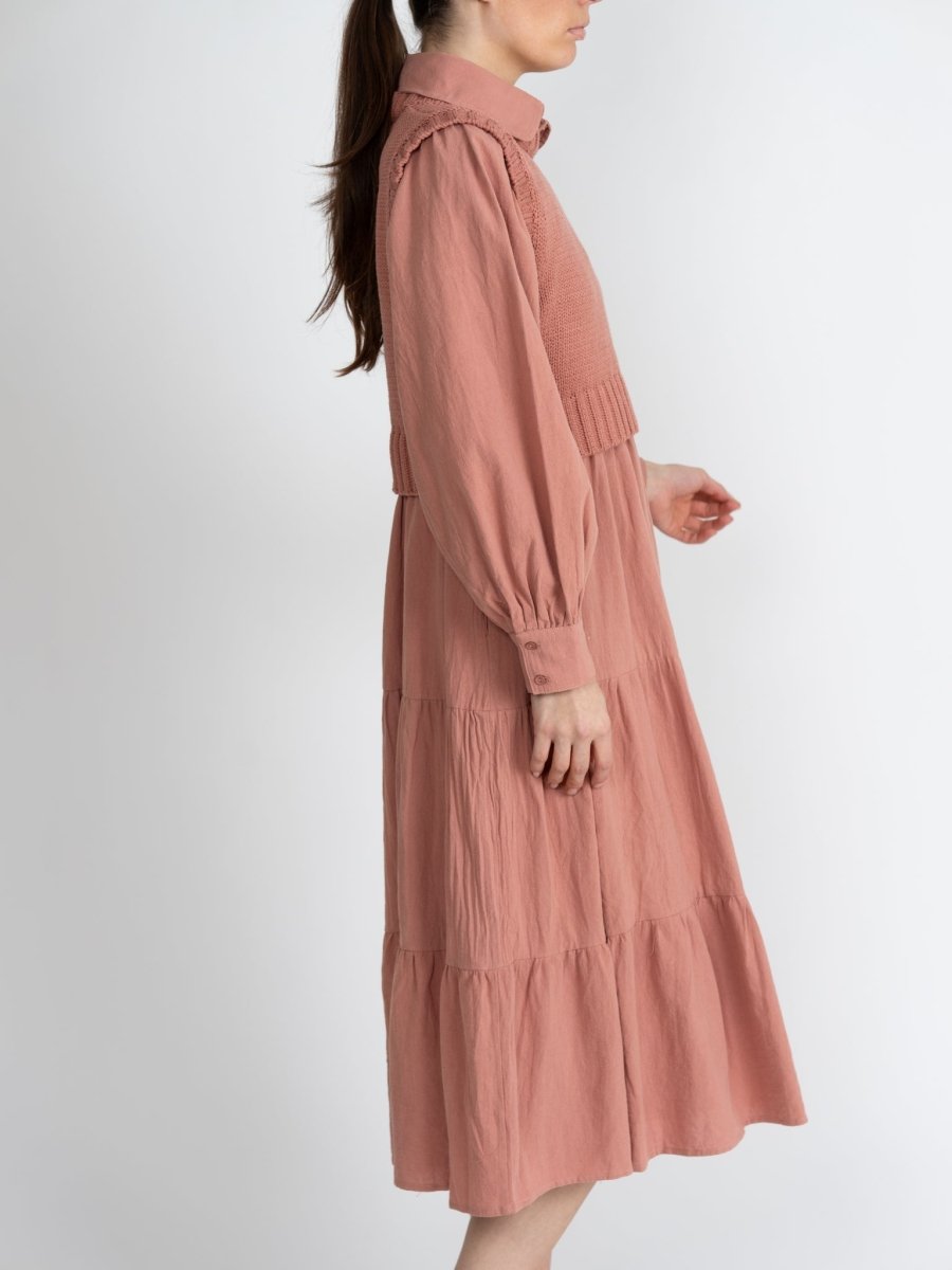 CLARISE DRESS (DUSTY ROSE) - Dress - Yakira Bella