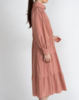 CLARISE DRESS (DUSTY ROSE) - Dress - Yakira Bella