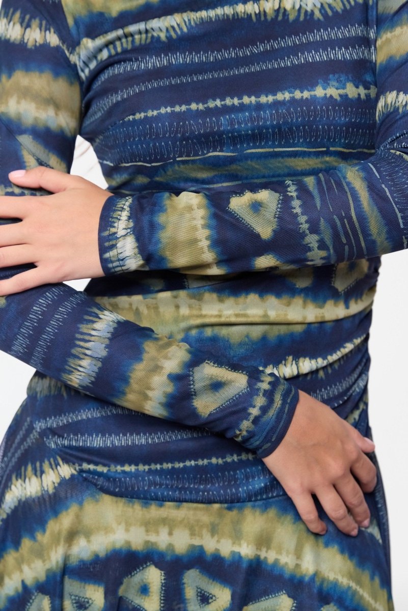 Claudia Dress (Teal Multi) - Dress - Yakira Bella
