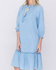 CLIO DRESS (CHAMBRAY) 40" - Dress - Yakira Bella