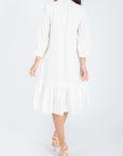 CLIO DRESS (WHITE) 40" - Dress - Yakira Bella