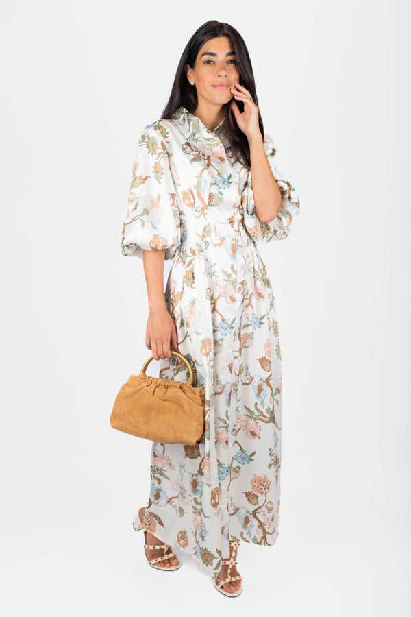 Colette Dress (Ivory Pattern) - Dress - Yakira Bella