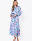 Connie Dress (Blue Ground) - Dress - Yakira Bella