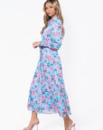 Connie Dress (Blue Ground) - Dress - Yakira Bella