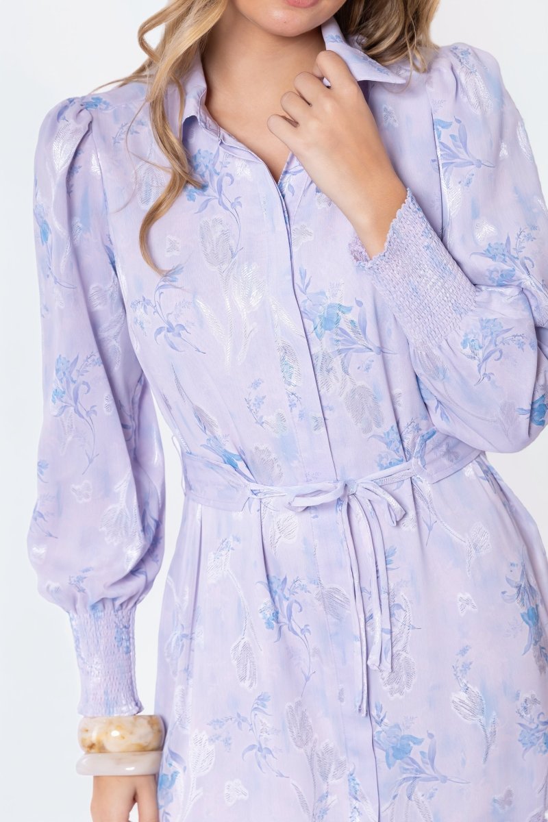 Connie Dress (Blue/White) - Dress - Yakira Bella