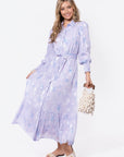 Connie Dress (Blue/White) - Dress - Yakira Bella