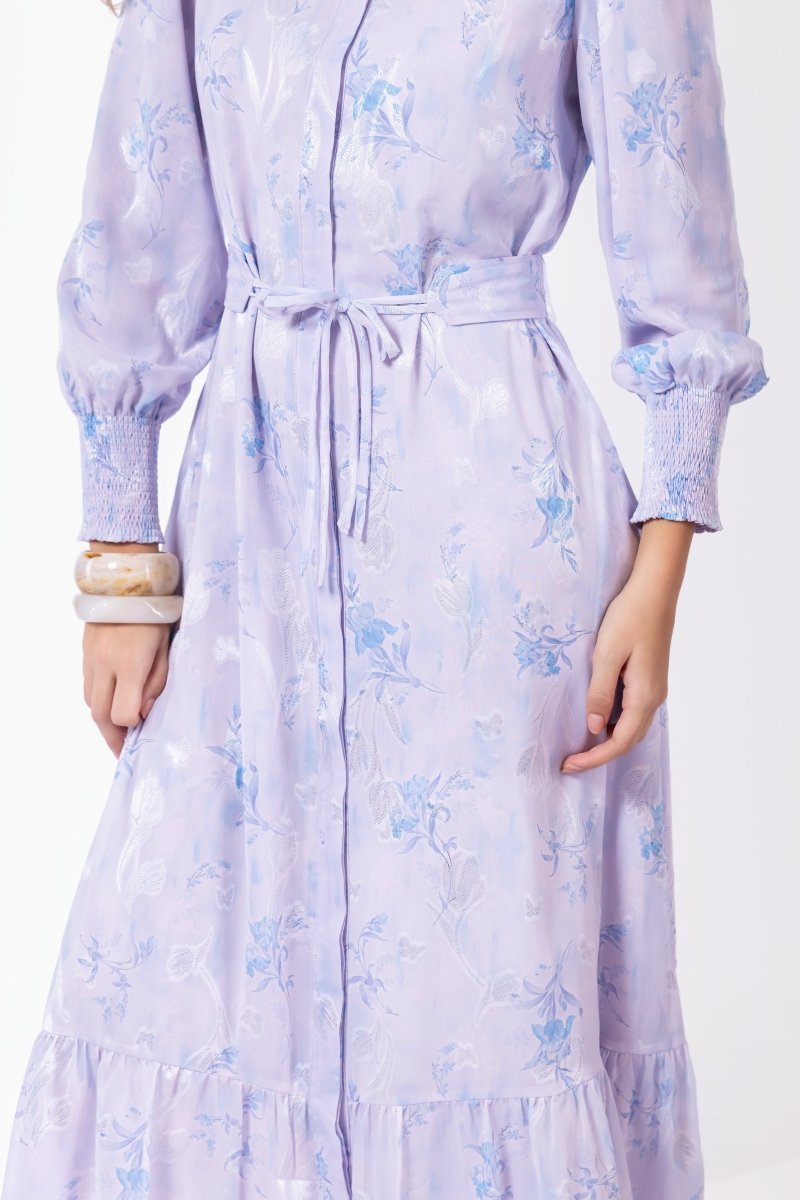 Connie Dress (Blue/White) - Dress - Yakira Bella