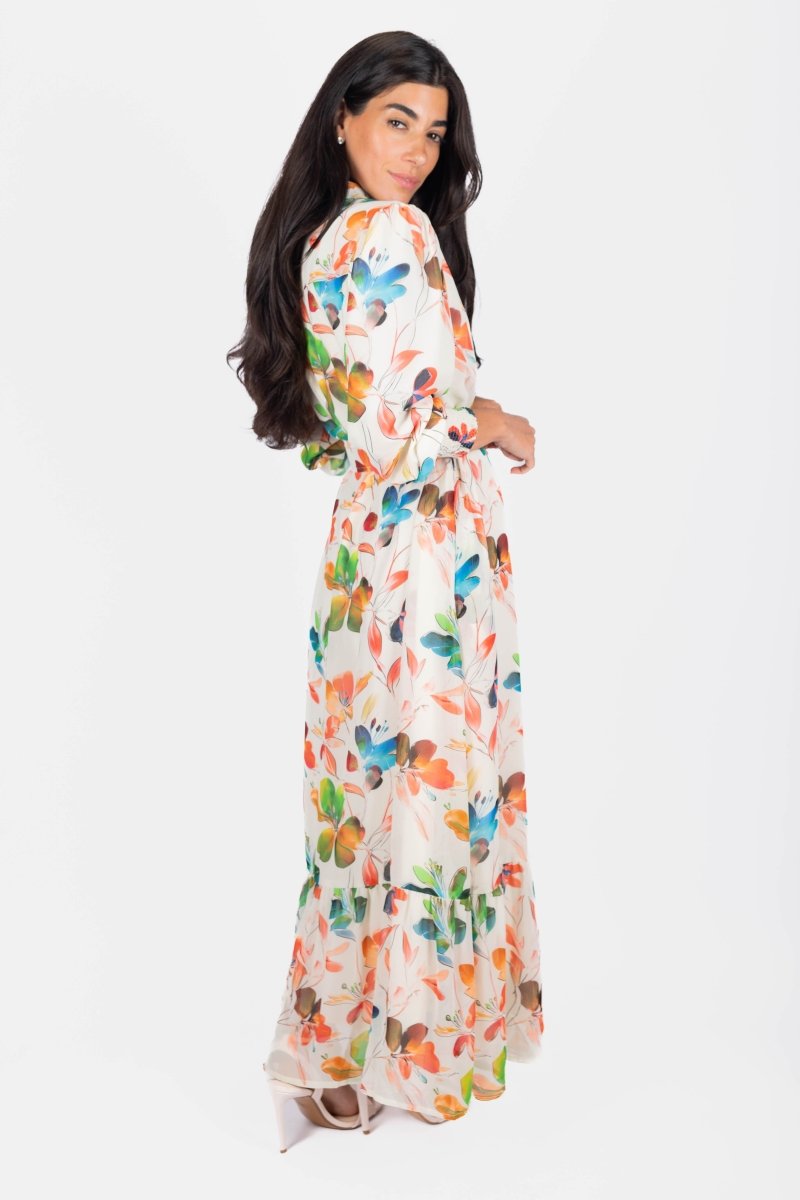Connie Dress (Ivory Ground) - Dress - Yakira Bella