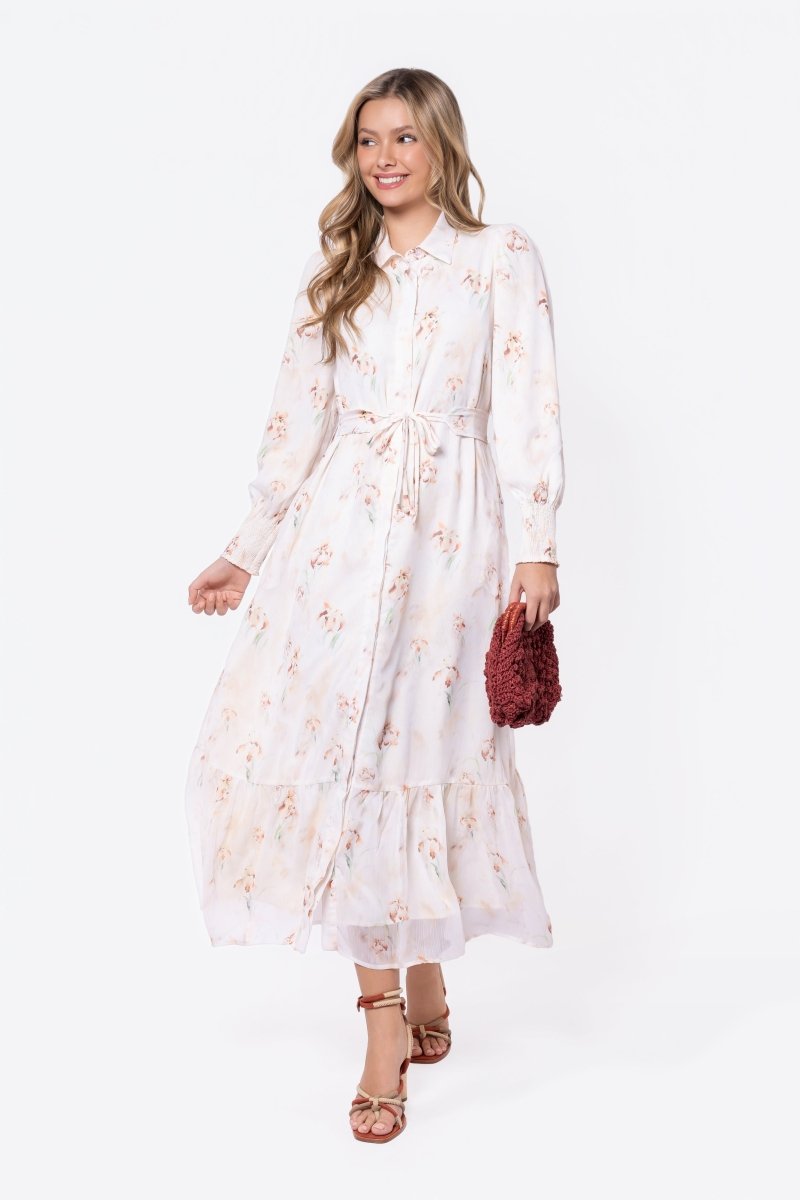 Connie Dress (Light Peach) - Dress - Yakira Bella