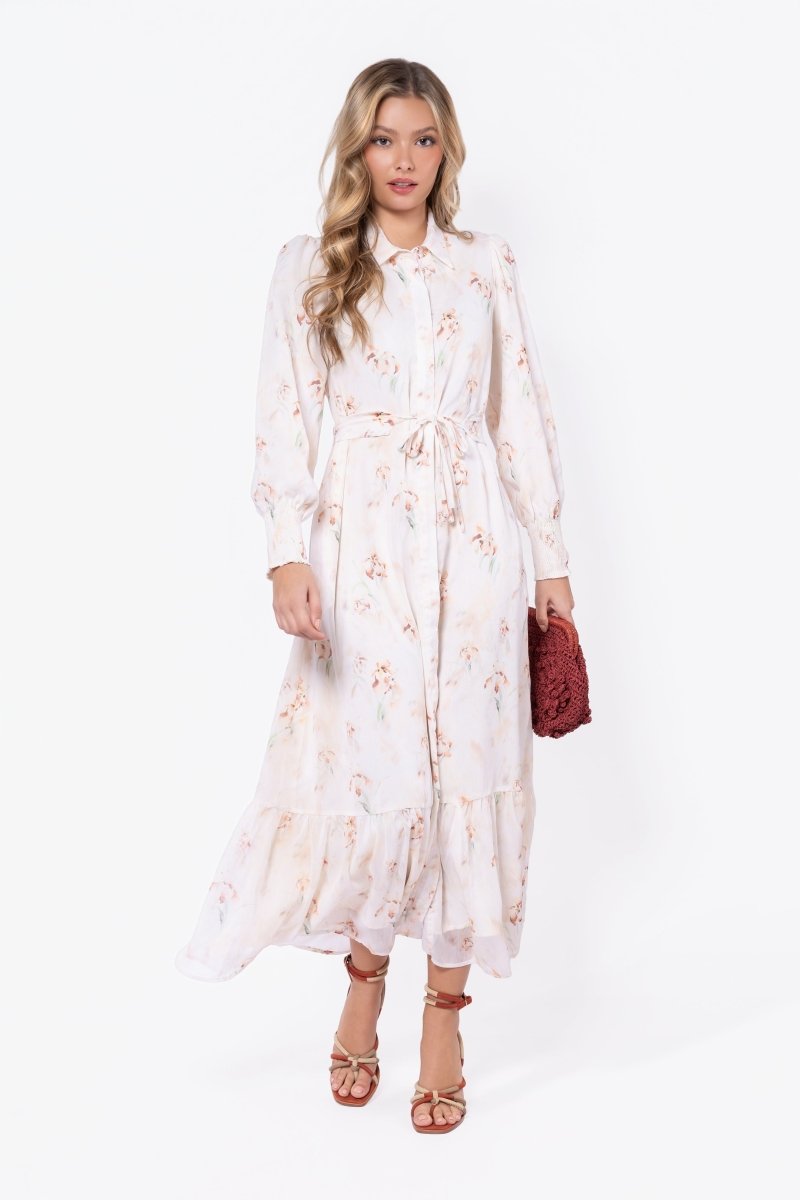Connie Dress (Light Peach) – Yakira Bella