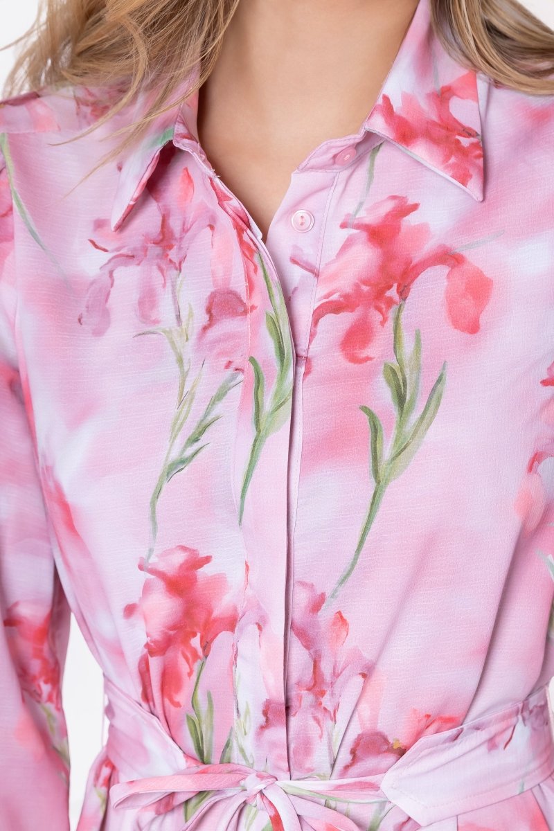 Connie Dress (Pink Flower) - Dress - Yakira Bella