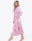 Connie Dress (Pink Flower) - Dress - Yakira Bella