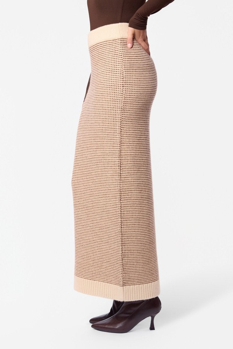 Corinna Skirt (Beige) - Skirt - Yakira Bella