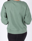 CREWNECK SWEATSHIRT (Green) - Top - Yakira Bella