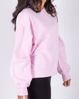 CREWNECK SWEATSHIRT (PINK) - Top - Yakira Bella