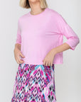 CROPPED TEE (PINK BLUSH) - Top - Yakira Bella