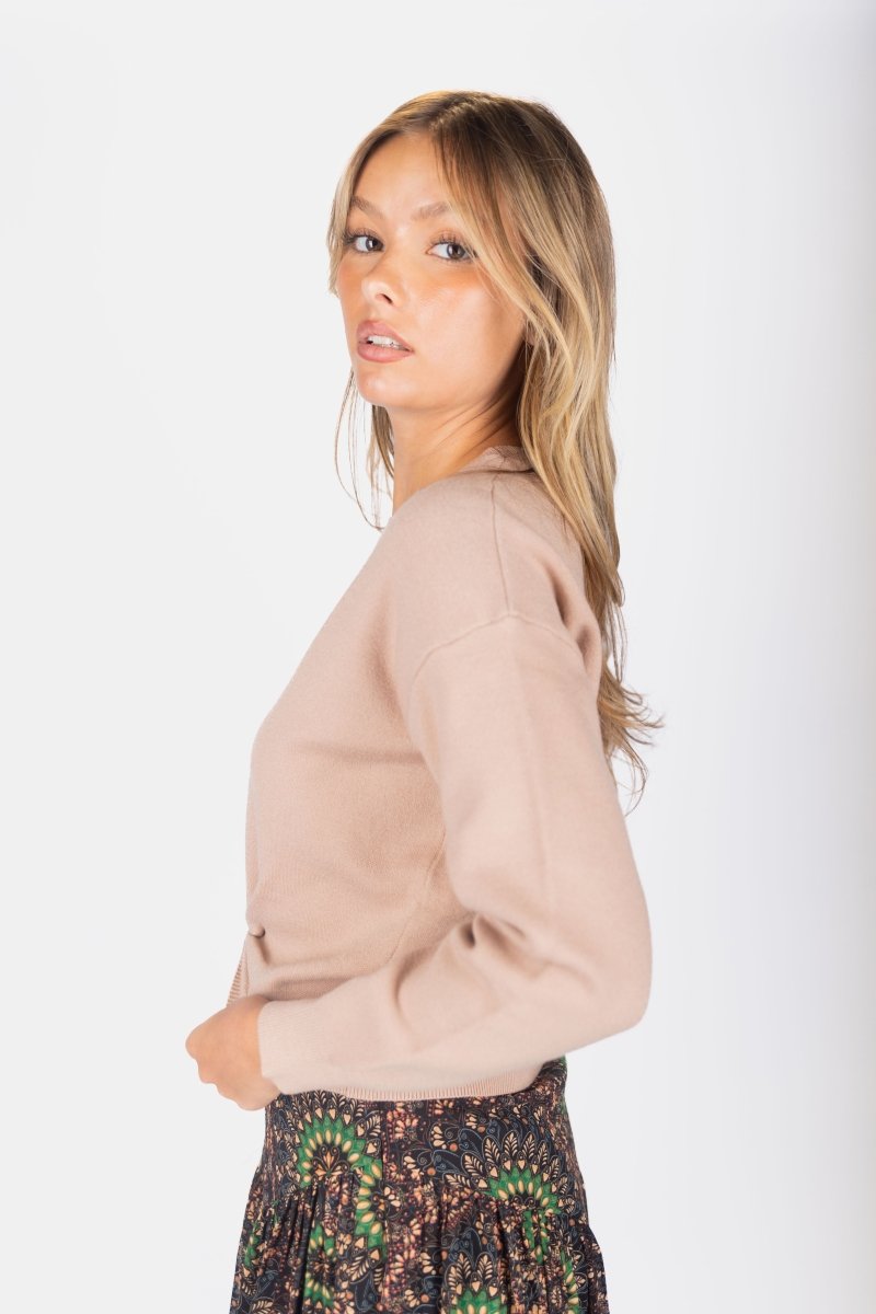 Daisy Top (Beige) - Top - Yakira Bella