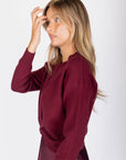 Daisy Top (Burgundy) - Top - Yakira Bella