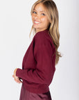 Daisy Top (Burgundy) - Top - Yakira Bella