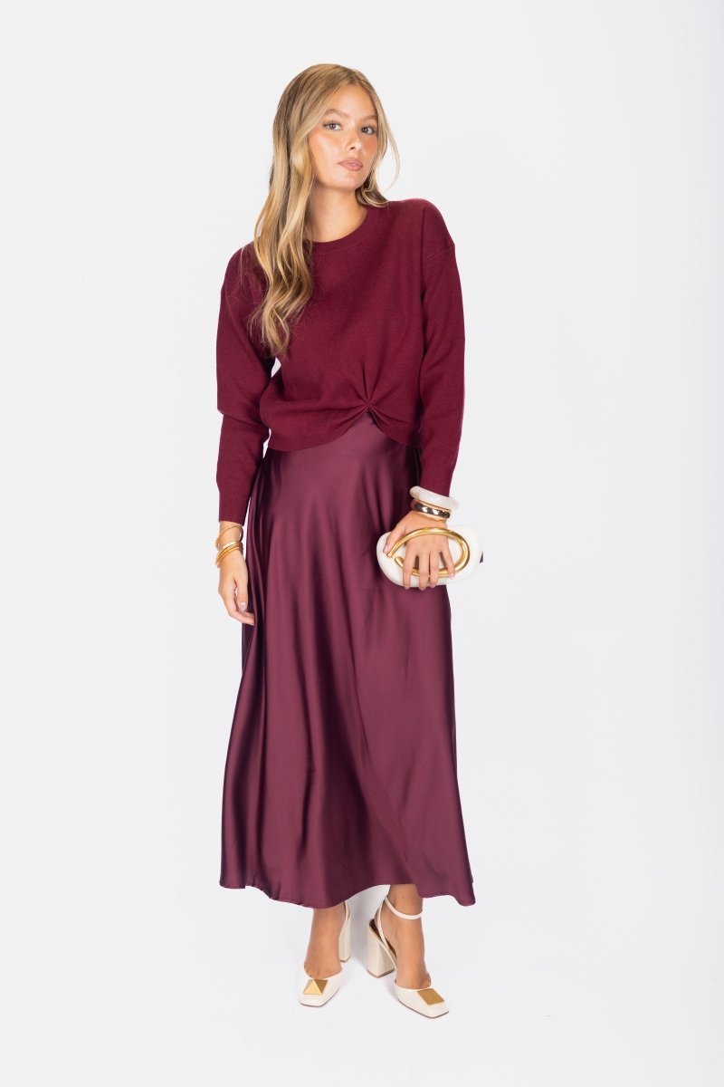 Daisy Top (Burgundy) - Top - Yakira Bella