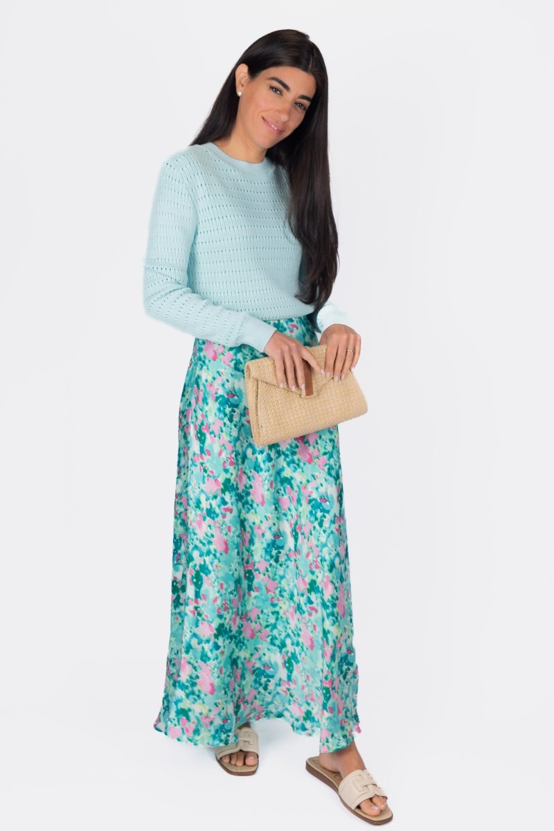 DAKOTA SKIRT (AQUA) - Skirt - Yakira Bella